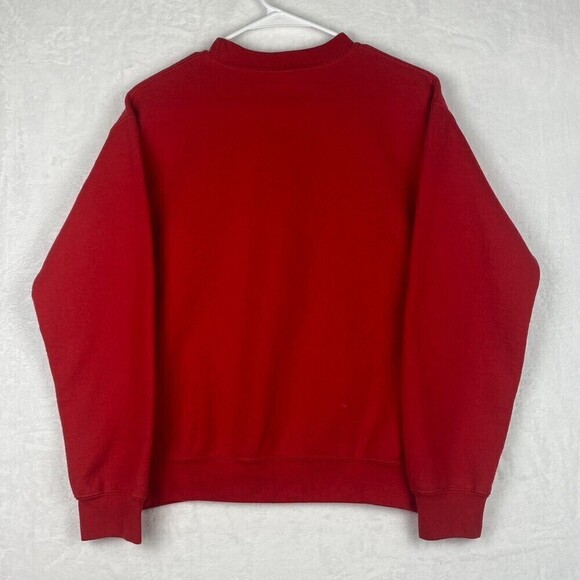 Gildan Christmas Sweater Merry Christmas Ya filthy Animal Unisex Small Red - Picture 2 of 9